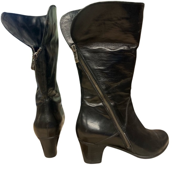 Vintage Arnold Churgin Handmade Leather Boots - Picture 2 of 9